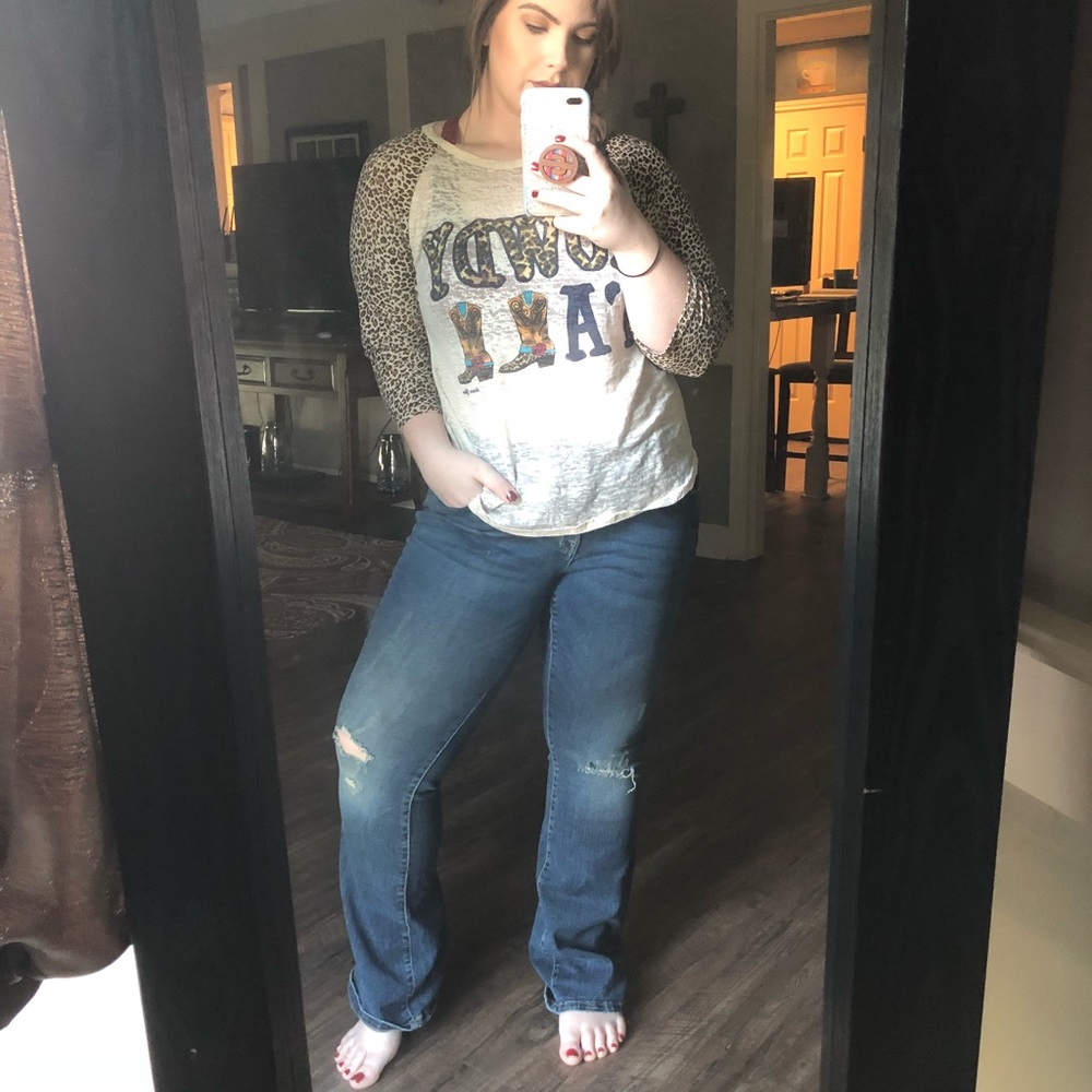 Mossimo Distressed Jean